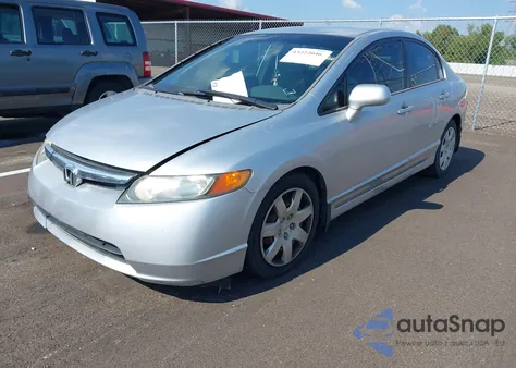 2006 Honda Civic Lx z USA, uszkodzony, nr VIN 1HGFA165X6L081503